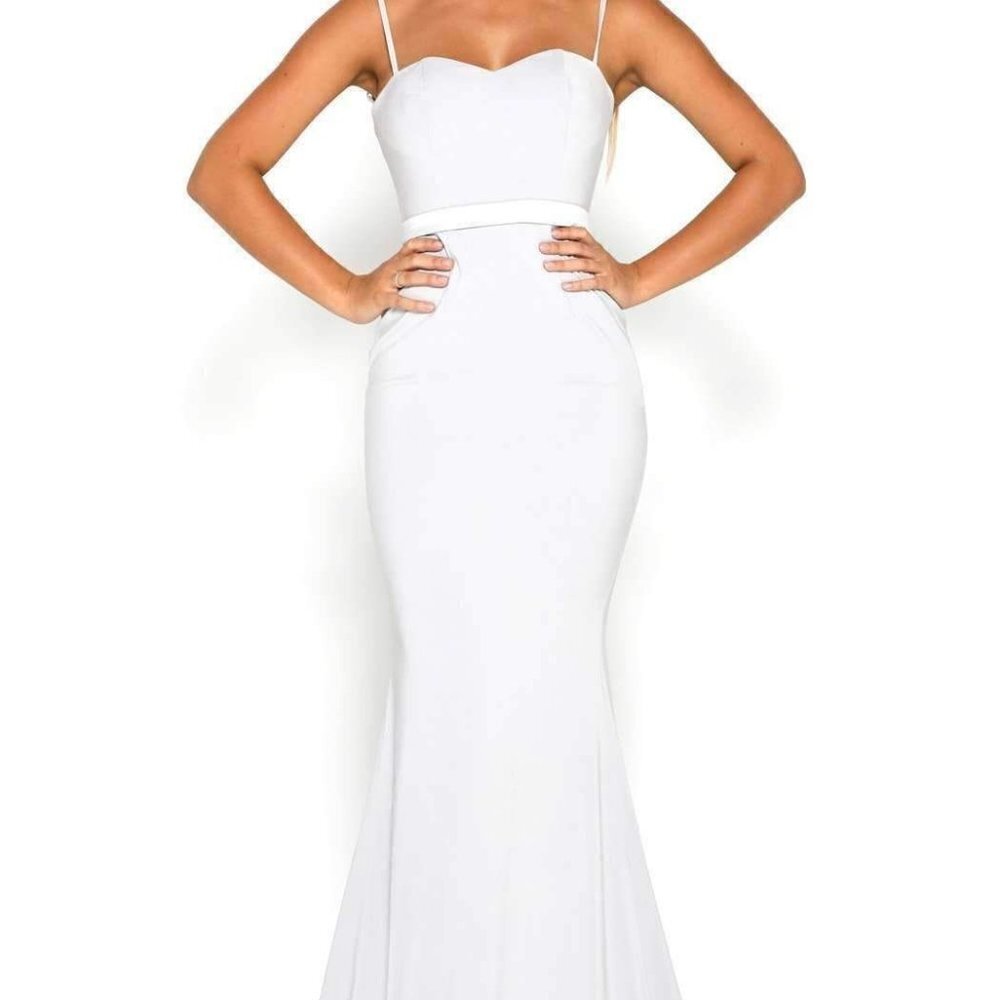 Portia and Scarlett Sophie Gown XXL Gray Dress